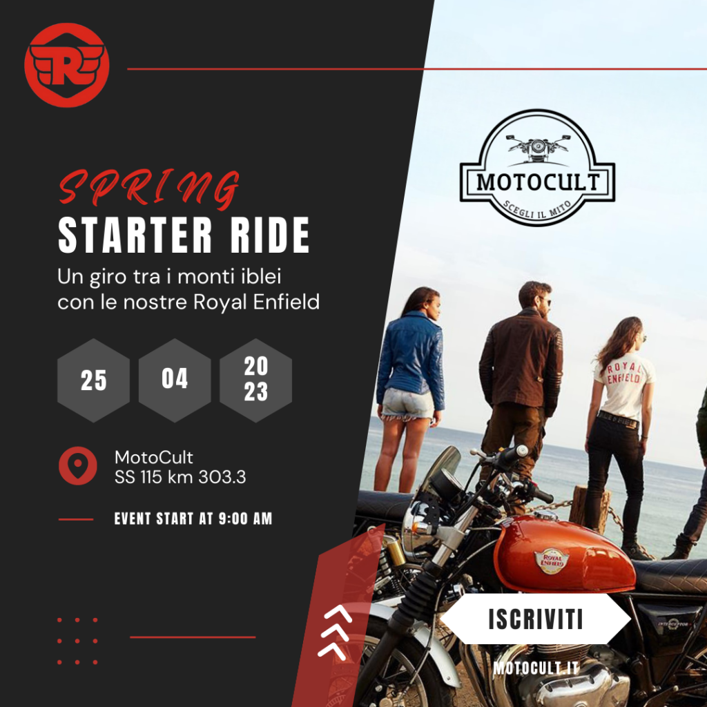 spring starter ride ragazzi in moto evento motocult royal enfield
